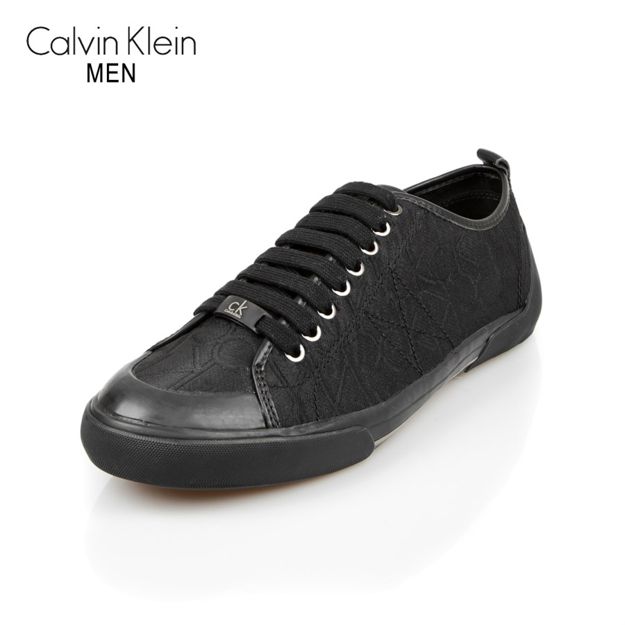 Calvin Klein SİYAH Erkek Keten Ayakkabı O10806 14K MOD CK LOGO - BLACK