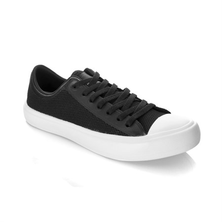 People BEYAZ Kadın Keten Ayakkabı NC-01 PHILLIPS REALLY BLACK-PICKET WHITE