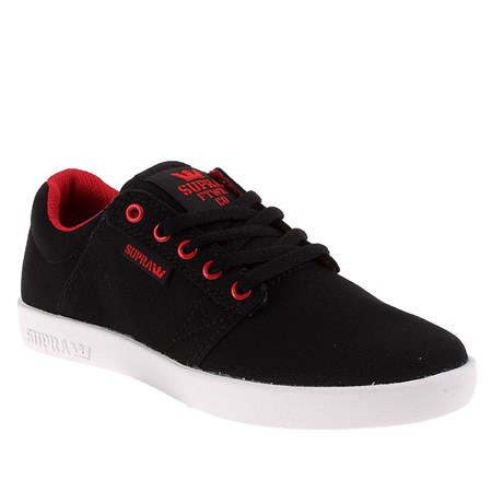 Supra SİYAH Erkek Çocuk Sneaker SK12036 KIDS WESTWAY-BLACK - RED - WHITE