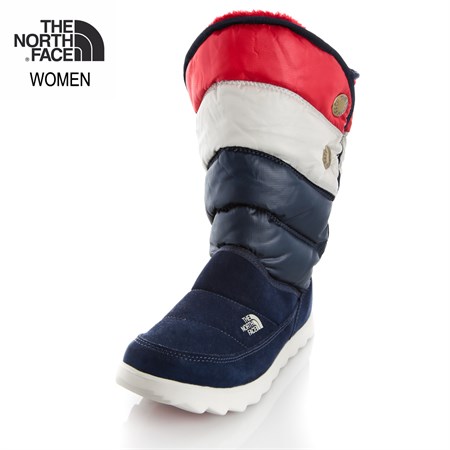 The North Face LACİVERT Kadın Bot T0A0Y2G5H  W SOPRIS  -  SHINY COSMIC BLUE-TNF RED